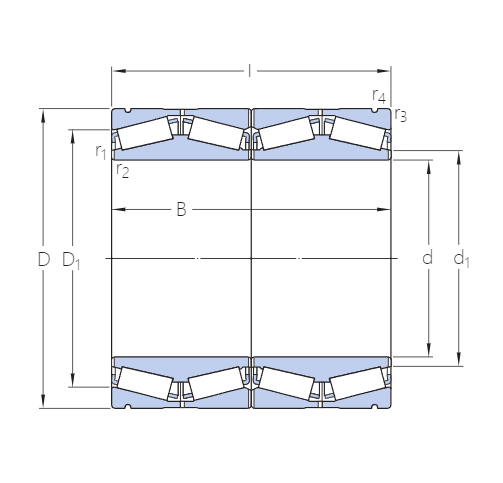 Bearing structure diagram