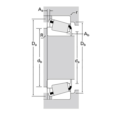 Bearing structure diagram