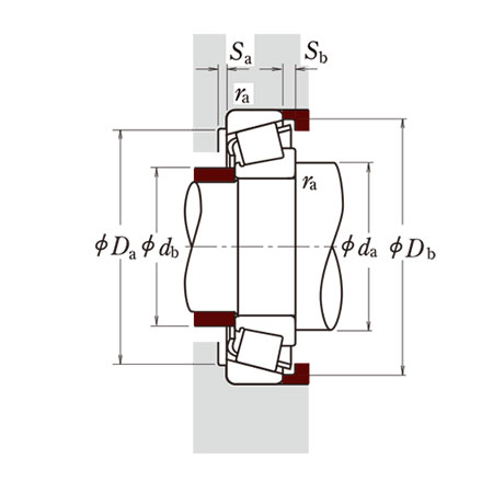 Bearing structure diagram