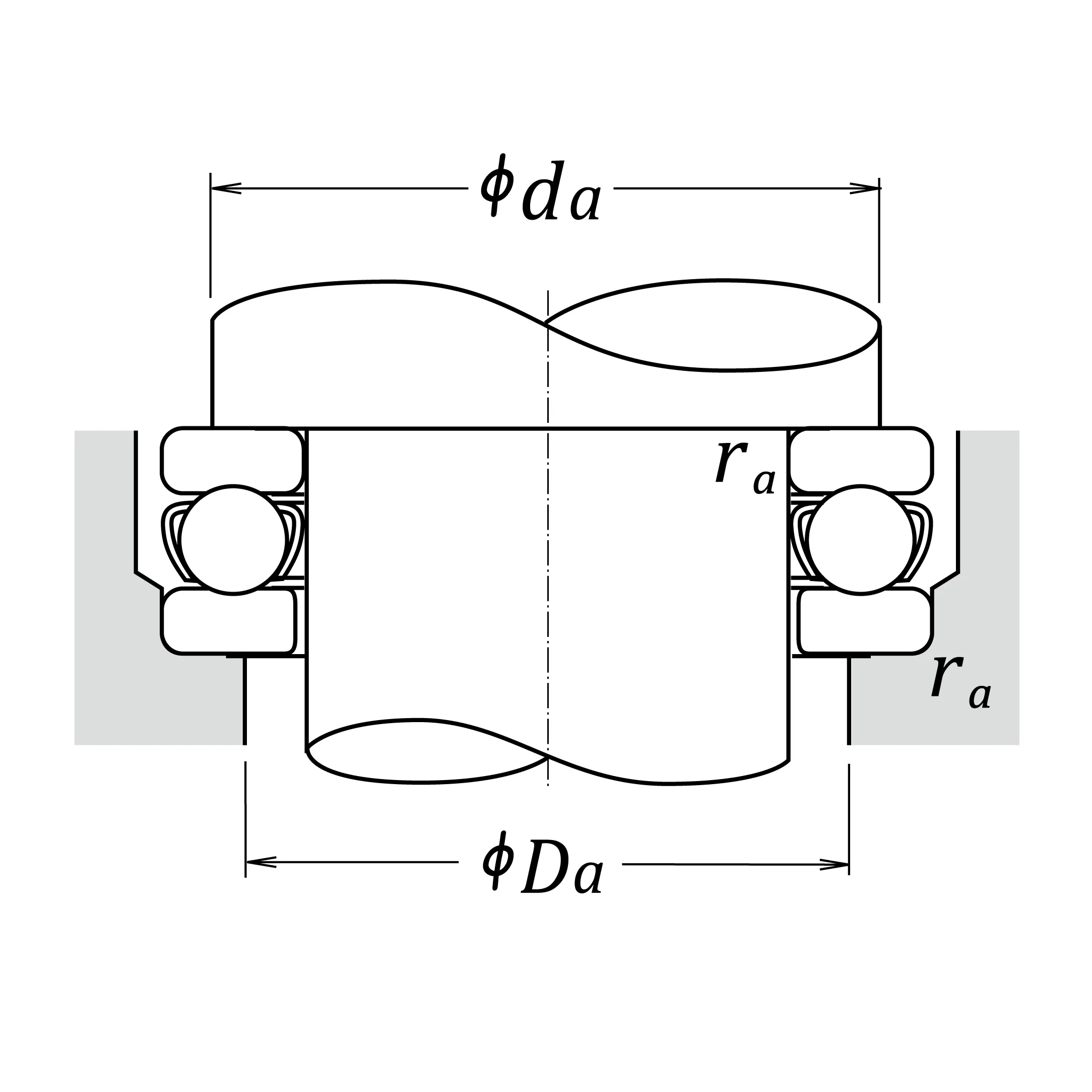 Bearing structure diagram