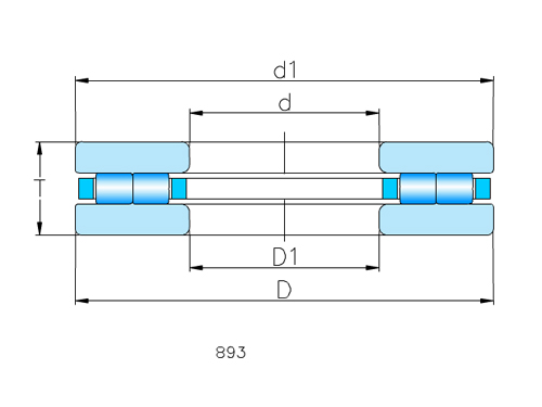 Bearing structure diagram